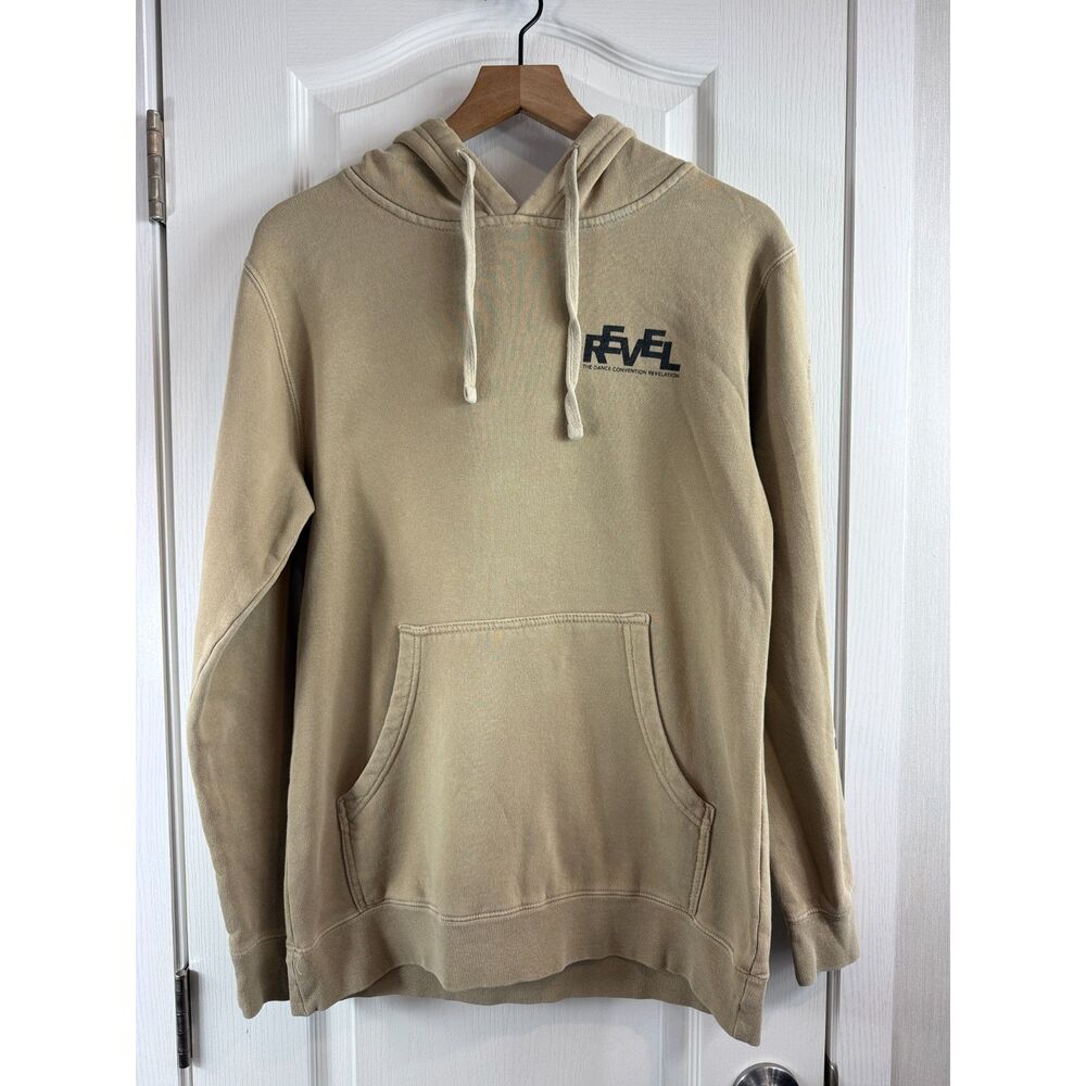 REVEL The Dance Convention Revelation Tan Hoodie Sweatshirt Adult S Small